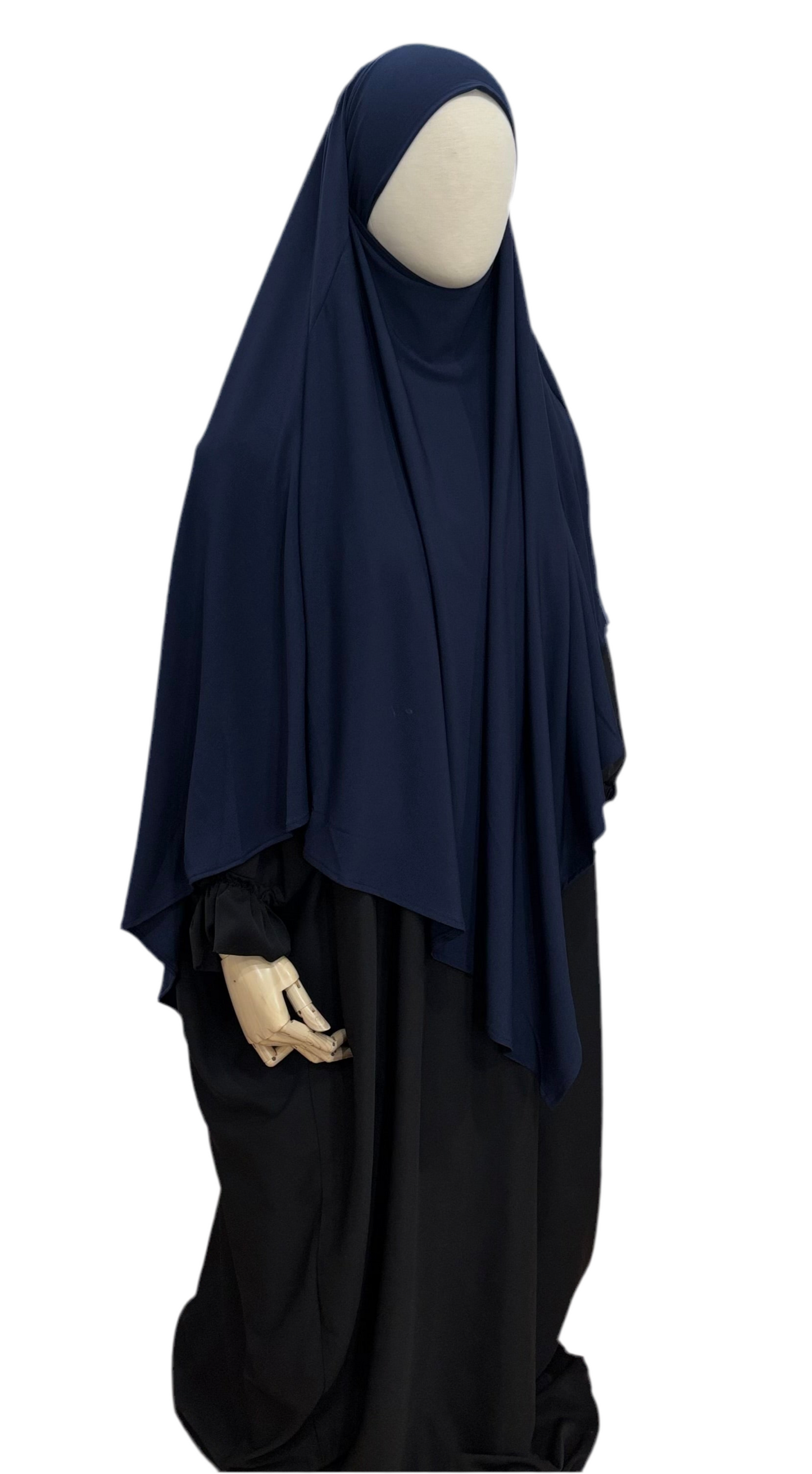 Jersey Premium Khimar Indigo