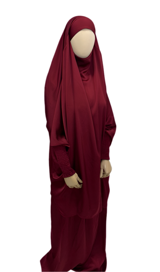 JILBEBS DEUX PIÈCES SATIN - 5 couleurs disponibles