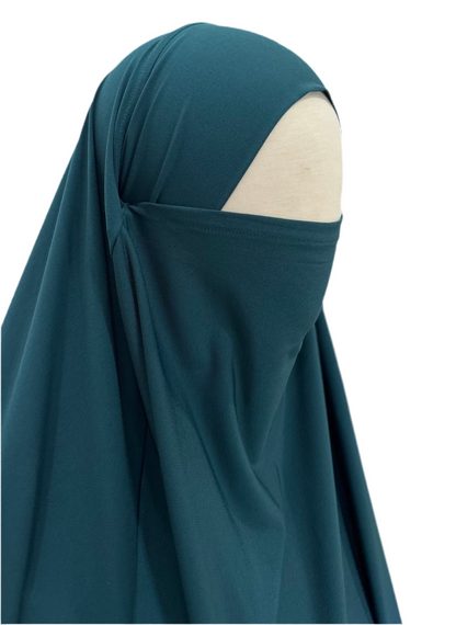 Jersey Premium Khimar Bleu Paon