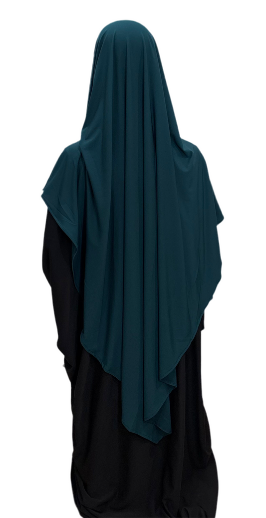 Jersey Premium Khimar Bleu Paon