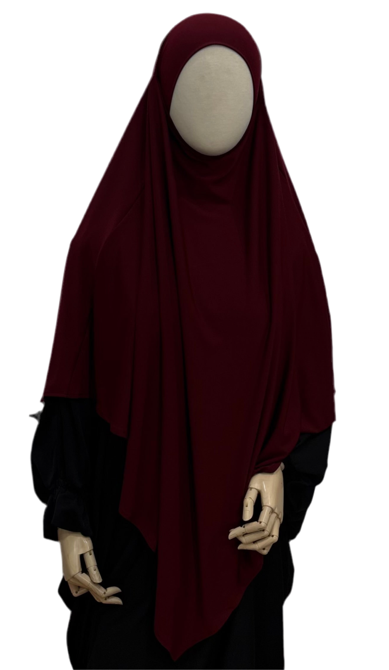 Jersey Premium Khimar Rouge bordeaux