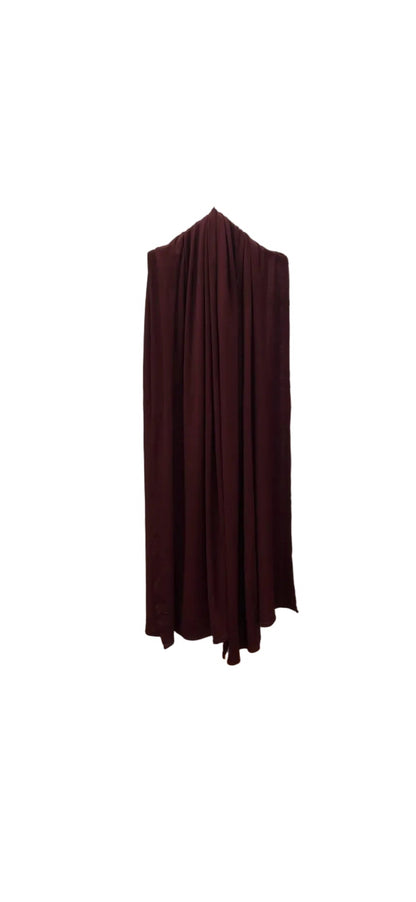 Jersey bambou - Cerise foncé