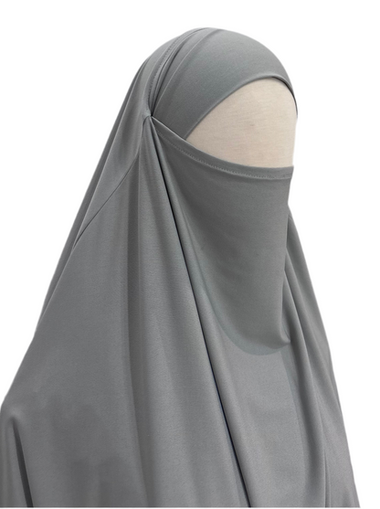 Jersey Premium Khimar Gris clair