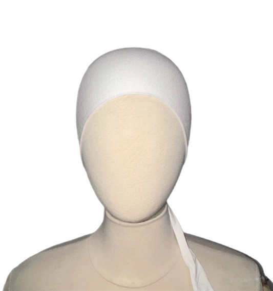 Bonnet respirant - Blanc doux