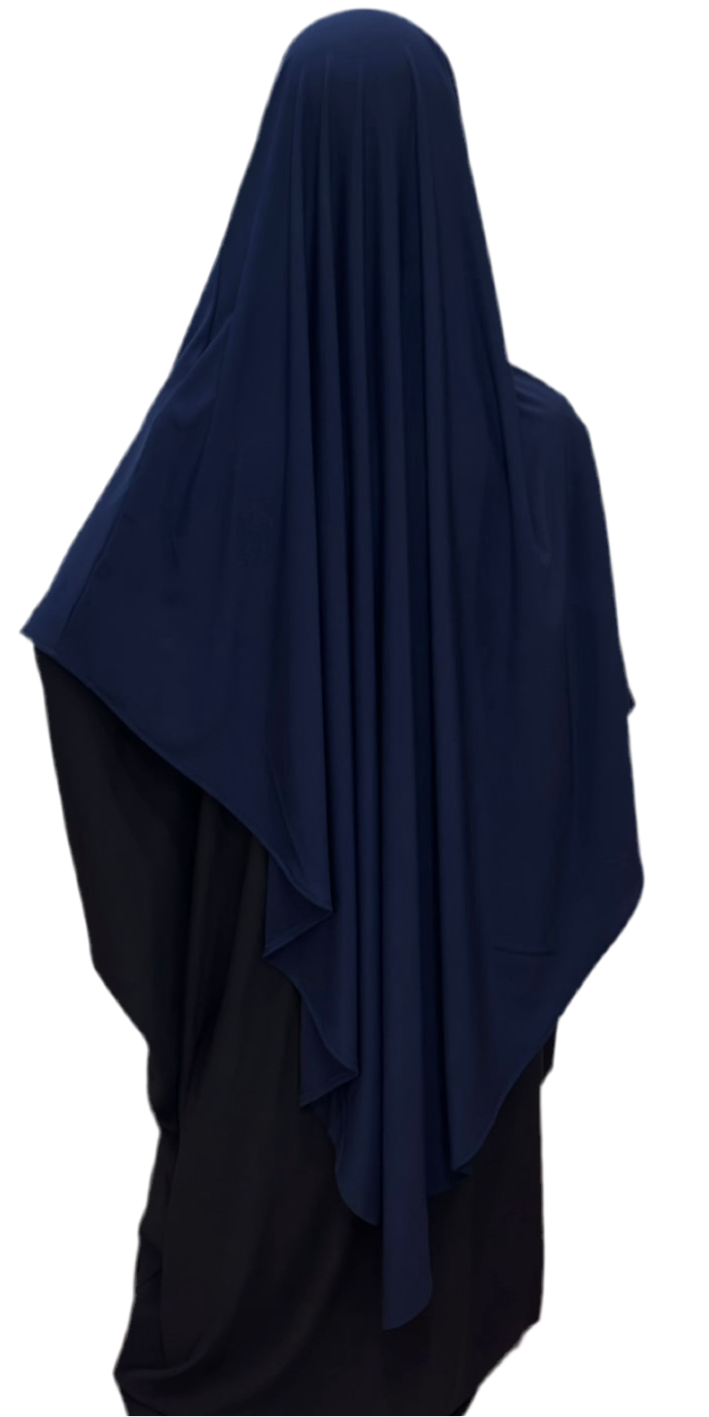 Jersey Premium Khimar Indigo