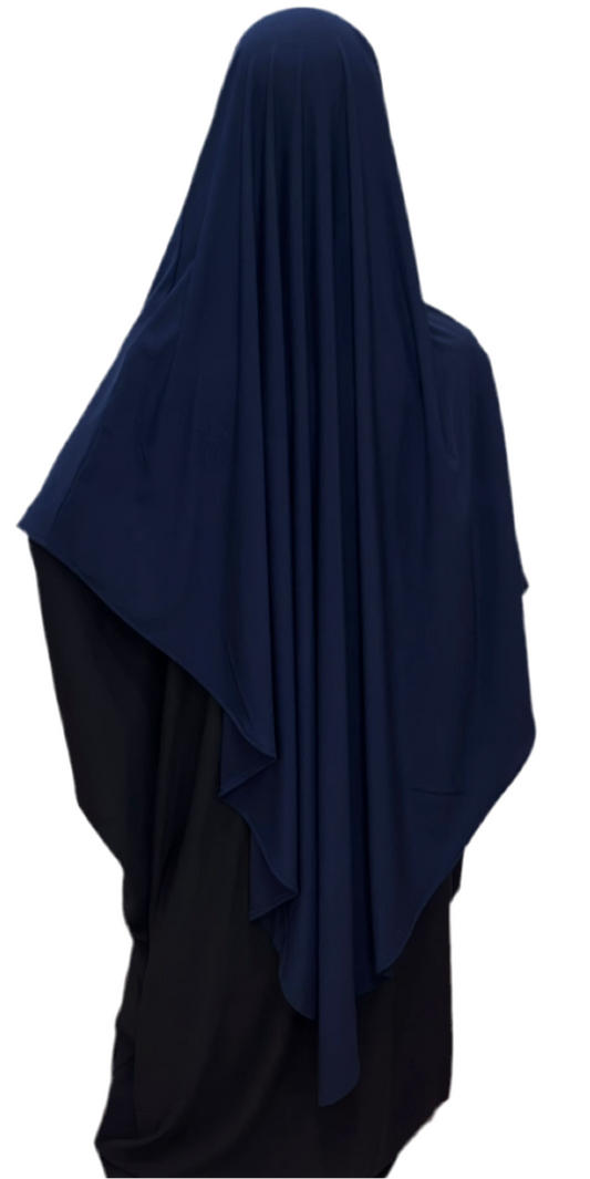 Jersey Premium Khimar Indigo