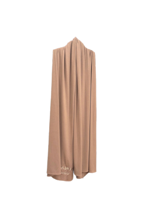 Jersey bambou - Brun doux