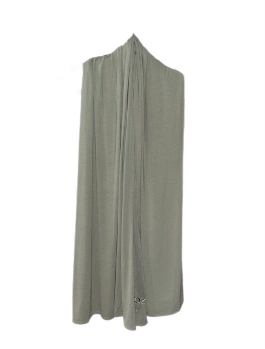 Jersey bambou - Vert sauge