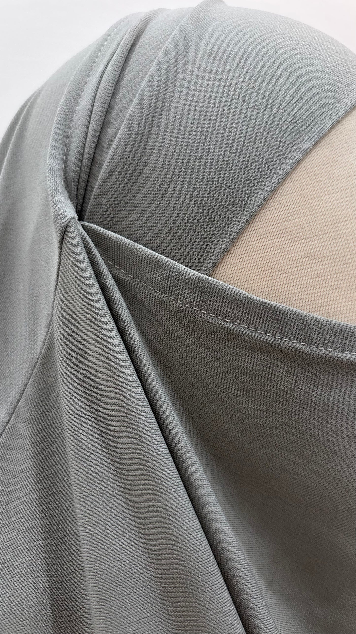 Jersey Premium Khimar Gris clair