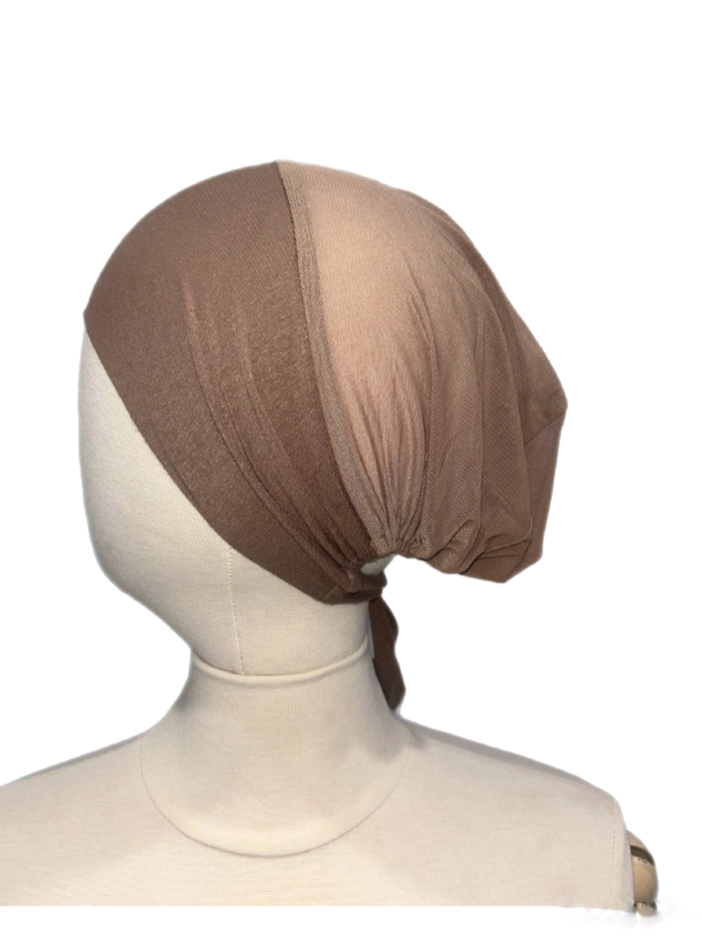 Bonnet respirant - Brun doux