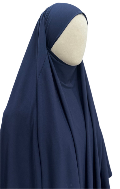 Jersey Premium Khimar Indigo