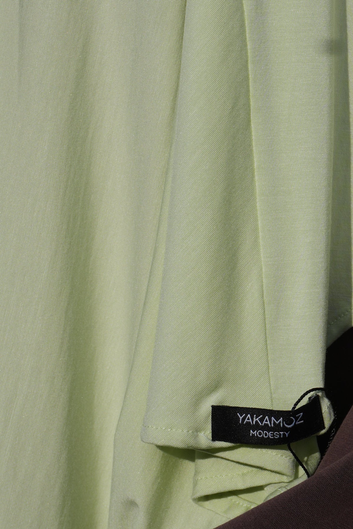 Khimar en Jersey Bambou - Pistachio Green